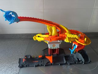 Pista Hot Wheels Lavado Tiburón
