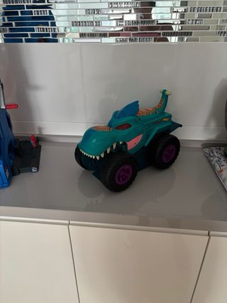 Pista Hot Wheels Lavado Tiburón