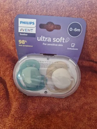 Chupetes Philips Avent Ultra Soft 0-6m