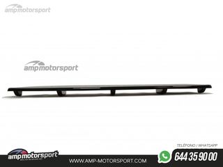 AÑADIDO DE DIFUSOR SKODA OCTAVIA MK3 RS 2013-2019 NEGRO MATE