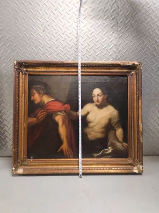 Cuadro antiguo al óleo