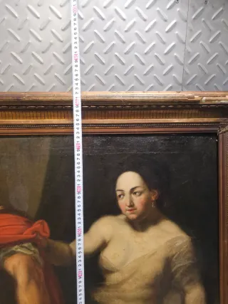 Cuadro antiguo al óleo