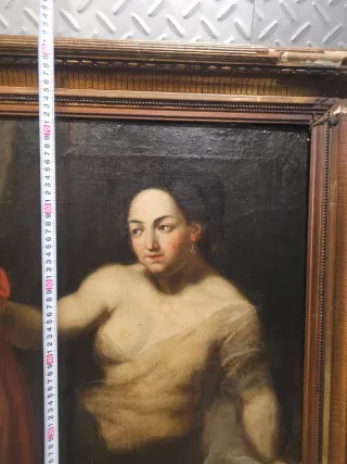 Cuadro antiguo al óleo