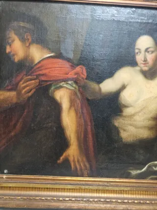 Cuadro antiguo al óleo