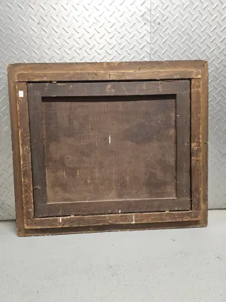 Cuadro antiguo al óleo