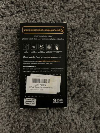 3 Protectores de Pantalla Huawei P30