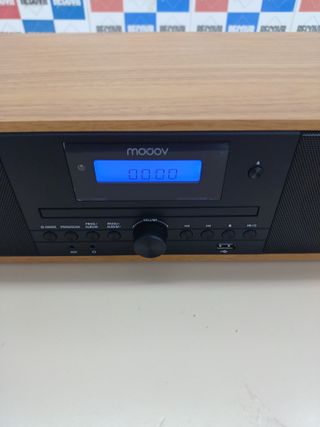 Reproductor de CD HiFi 50W con Bluetooth, FM, USB y AUX