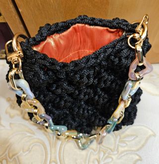 Borsa uncinetto fatta a mano