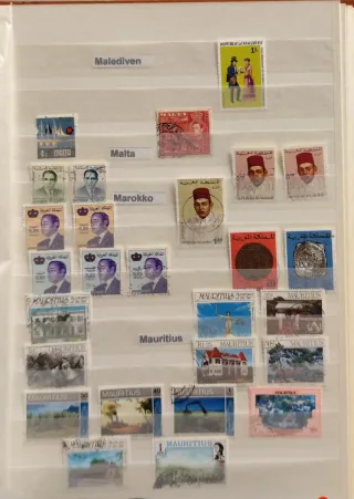 Sellos de 80 países