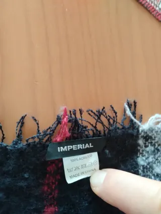 Sciarpa a quadri unisex