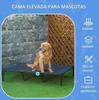 Letto Elevato per Cani e Gatti Portatile