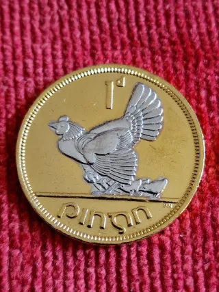 3 Monete Irlandesi Oro/Argento