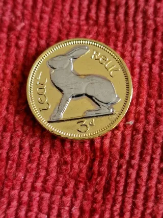 3 Monete Irlandesi Oro/Argento