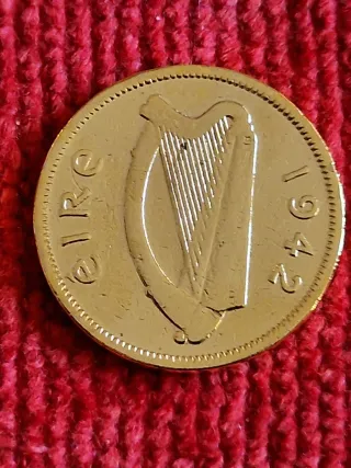 3 Monete Irlandesi Oro/Argento