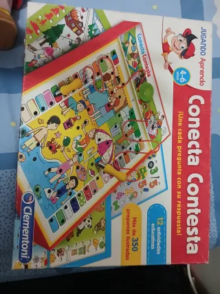 Juego Clementoni Conecta Contesta 4-6 años