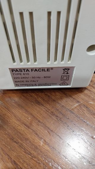 Macchina Pasta Elettrica Imperia Pasta Facile