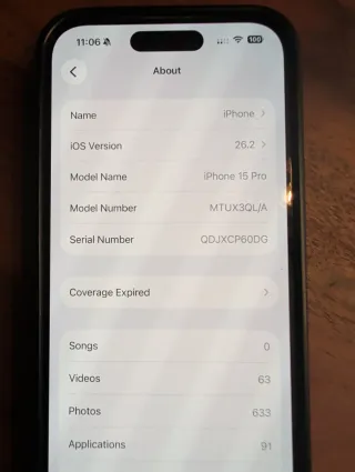 iPhone 15 Pro 128 GB