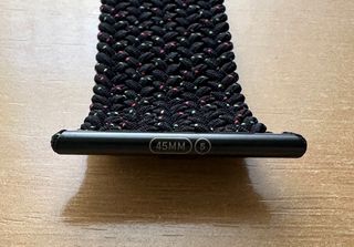 Apple Watch 45mm. Black Unity Braided Solo Loop 5