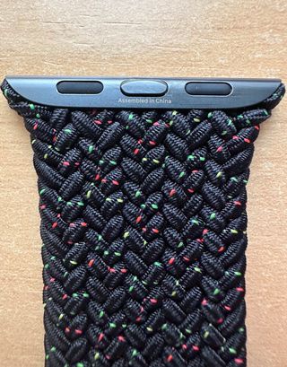 Apple Watch 45mm. Black Unity Braided Solo Loop 5