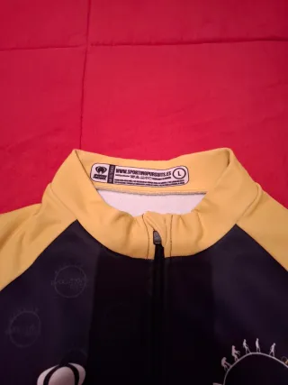Conjunto ropa de ciclismo de invierno.