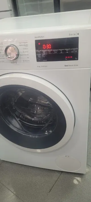 Lavadora bosch 8kg
