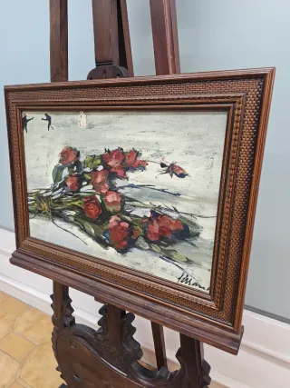 Cuadro al óleo antiguo