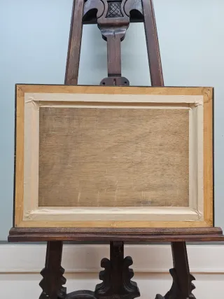 Cuadro al óleo antiguo