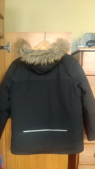 Abrigo Quechua azul marino 10-11 años