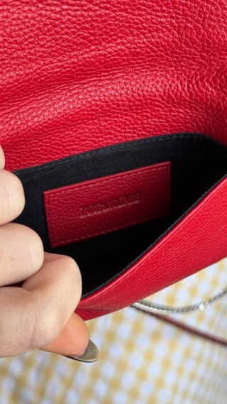 Zadig & Voltaire Nano Rocky Bolso Rojo