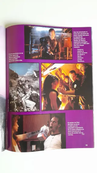 Revista oficial de la película Terminator 2