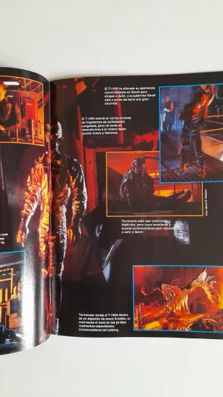 Revista oficial de la película Terminator 2