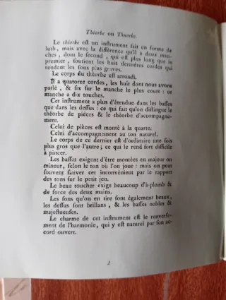Piezas para Tiorba de Robert De Visee