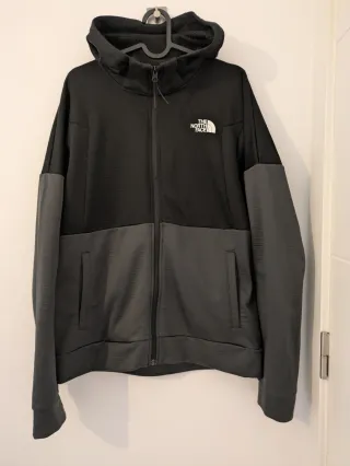 Chaqueta The North Face Fleece Negra/Gris