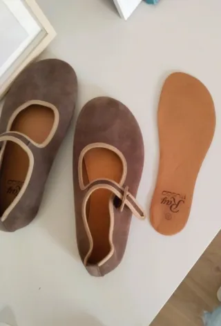 Bailarinas barefoot Ray Musgo Marrones