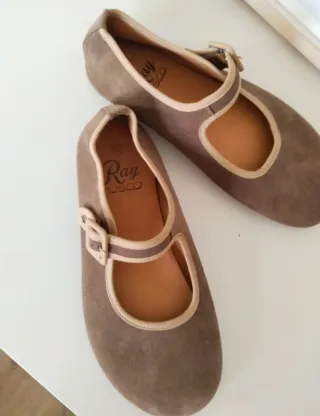 Bailarinas barefoot Ray Musgo Marrones