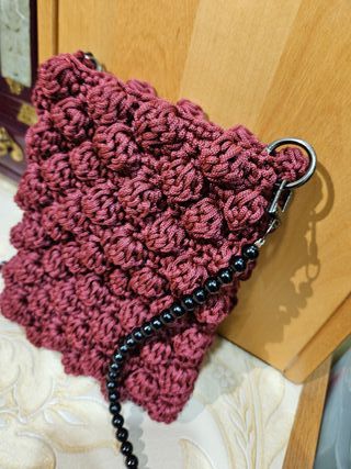 Borsa uncinetto fatta a mano