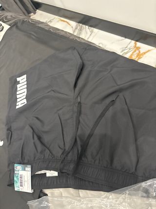 Conjunto Puma Camiseta y Bañador Negro