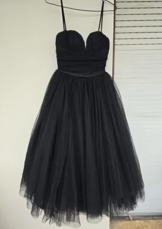 Vestido de fiesta con corsé negro House Of CB