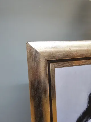 Cuadro al óleo abstracto