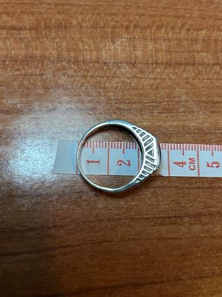 Anillo Plata 925 y Ónix Negro 5.15g