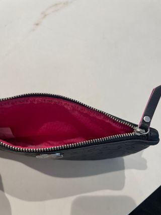 Bolso maquillaje TOUS negro y rosa