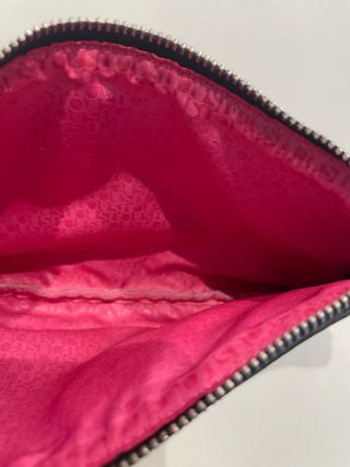 Bolso maquillaje TOUS negro y rosa