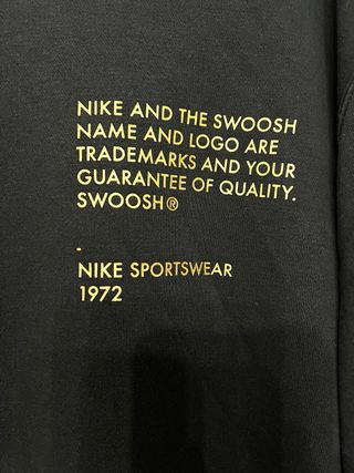 Sudadera Nike Negra Talla XL