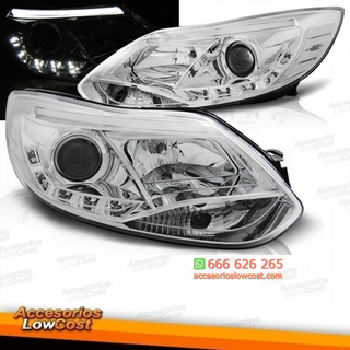 FAROS DELANTEROS LUZ DIURNA FORD FOCUS MK3 11- 10