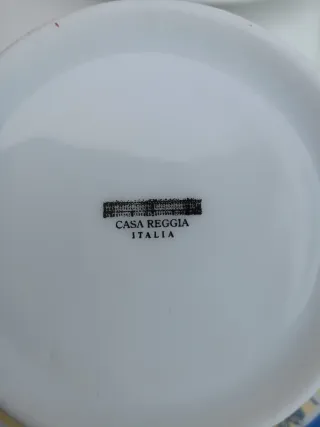 Servizio thè 12 pezzi 6 tazze 6 piattini