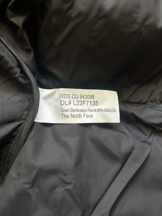 Chaqueta The North Face Negra Nueva