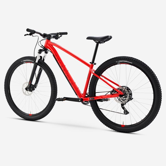 Bicicleta de montaña MTB aluminio Rockrider Expl 500 Rojo