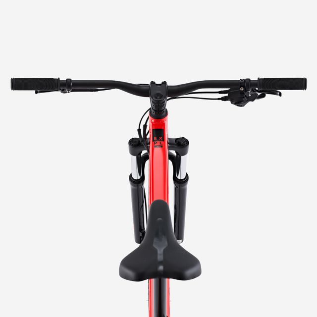 Bicicleta de montaña MTB aluminio Rockrider Expl 500 Rojo
