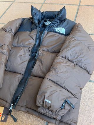 The North Face Chaqueta Talla L Negra y Marrón