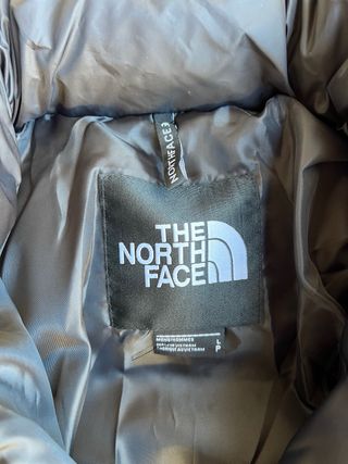 The North Face Chaqueta Talla L Negra y Marrón
